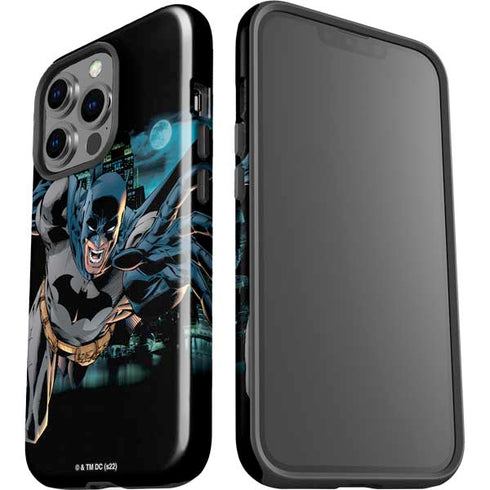 DC Comics Batman All Star Batman & Robin, The Boy Wonder Action Pose Art BY Jim Lee iPhone 15 Pro Impact Case